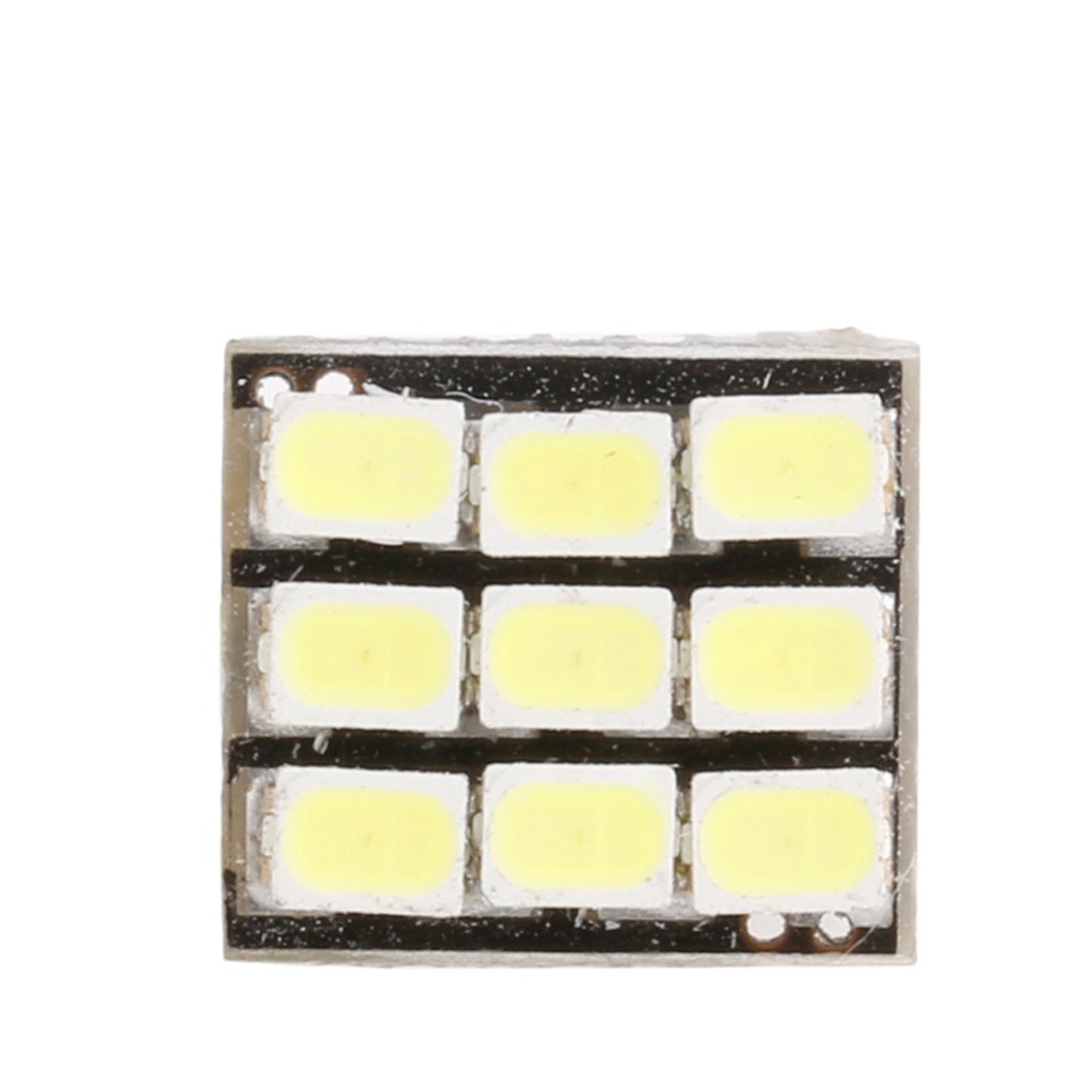 Đèn LED T10 W5W 1206 9SMD chiếu biển số tiện lợi cho xe ô tô