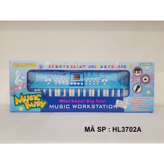 Bộ dồ chơi đánh đàn Piano có mic cho bé mã 3702
