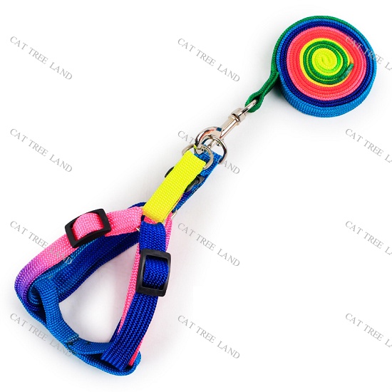 DÂY DẮT CHÓ MÈO KÈM ĐAI NGỰC - DÂY XÍCH CHO THÚ CƯNG