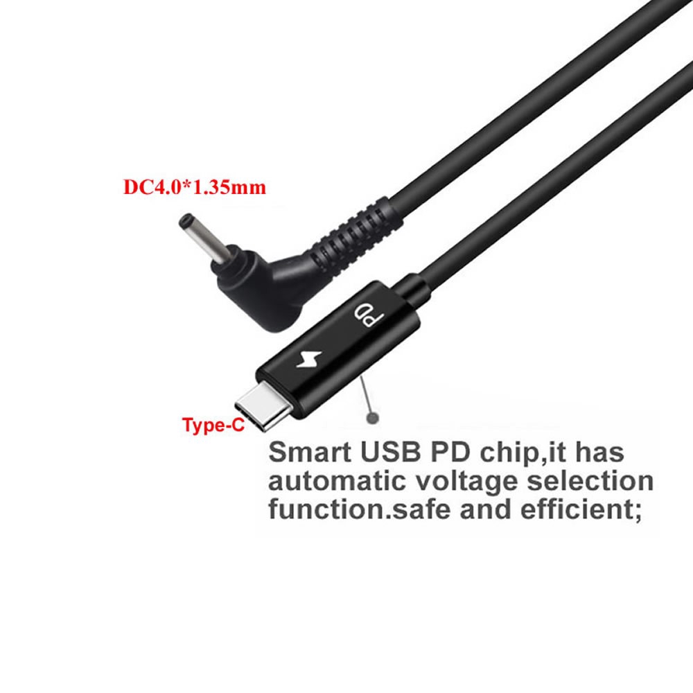 Cáp Chuyển Đổi Usb Loại C Sang Dc 4.0x1.25mm Cho Asus Laptop | BigBuy360 - bigbuy360.vn