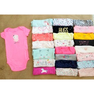 Set 5 bộ bodysuit cộc tay bé trai/gái- carter xuất xịn, 125k/ 5 chiếc