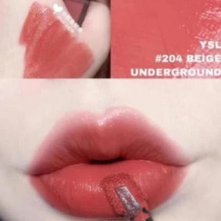 HN1210  Son Kem YSL TATOUAGE VELVET CREAM 204