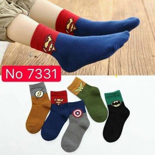 tất siêu nhân cao cổ bé trai