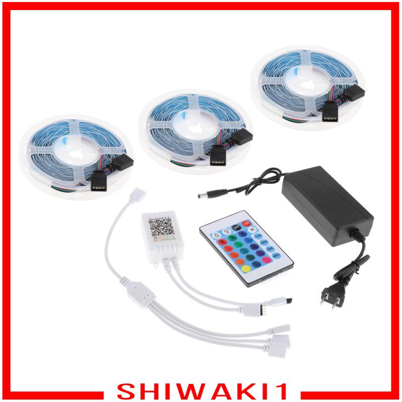 Dây Đèn Led Shiwaki1 24 Nút Bấm Điều Khiển Từ Xa Chống Thấm Nước Thay Đổi Màu Sắc Cho Tv / Quán Bar