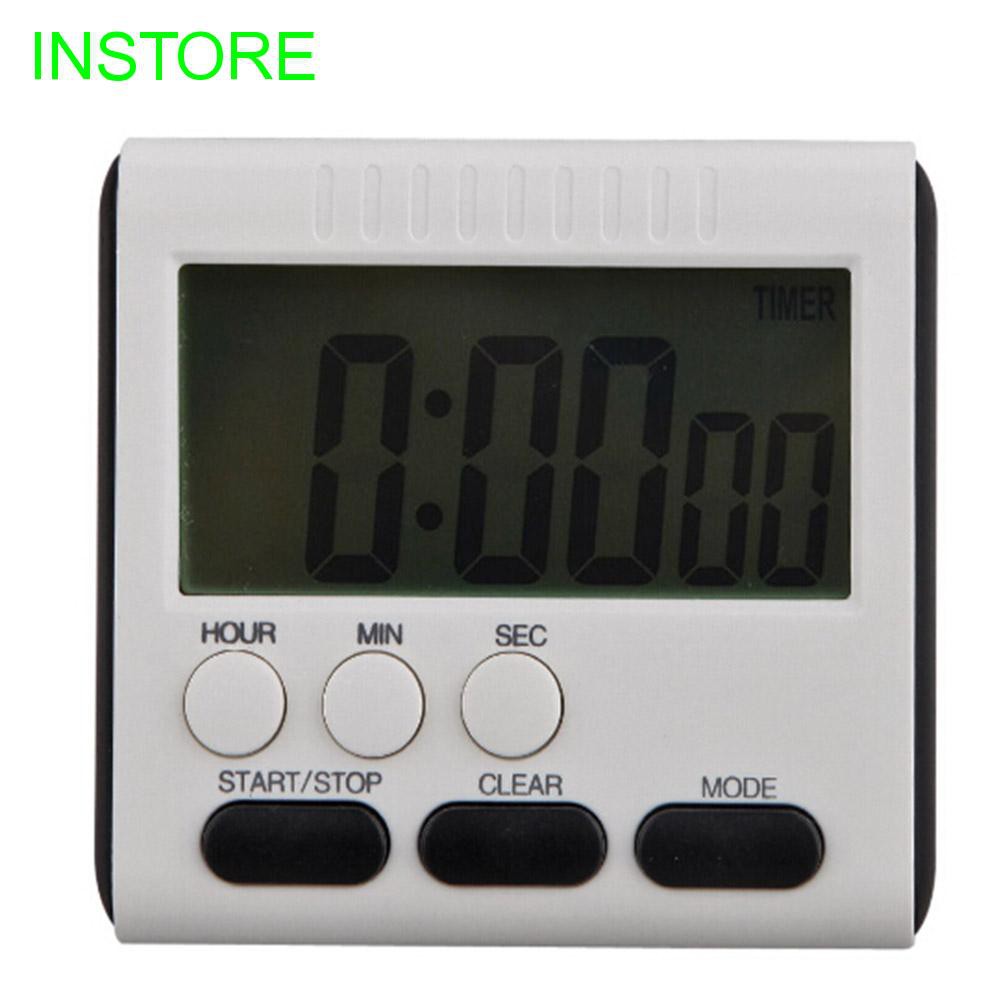 Đồng hồ bấm giờ điện tử với màn hình LCD lớn