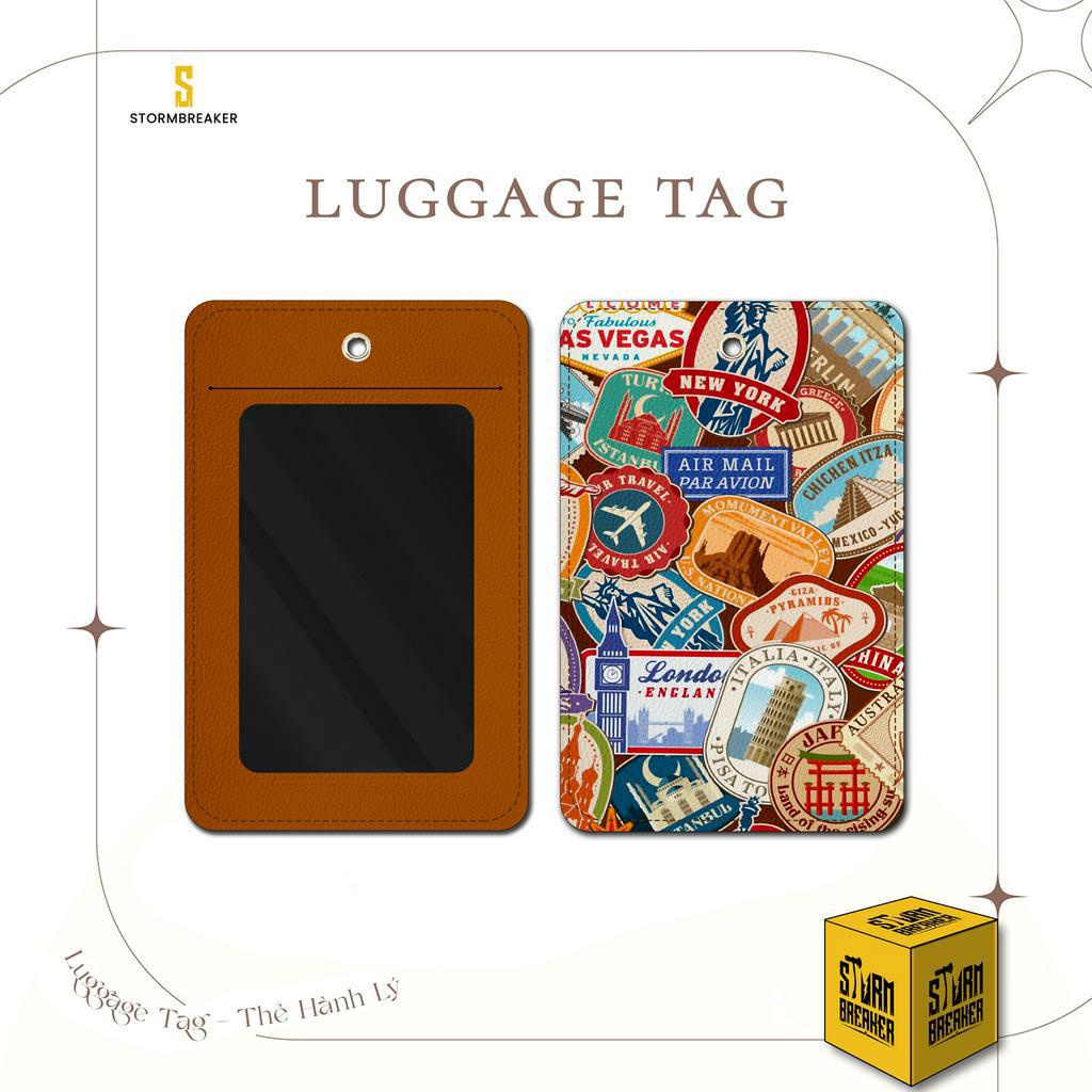 Thẻ Hành Lý - Balo - Luggage Tag - NATIONAL SYMBOL - STORMBREAKER