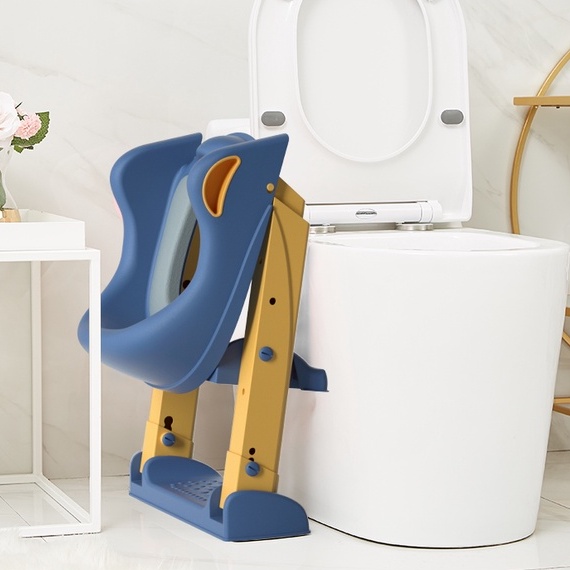 Bệ Thu Nhỏ Bồn Cầu Có Thang Đi Vệ Sinh Cho Bé V-BABY W2 & W2S & W1