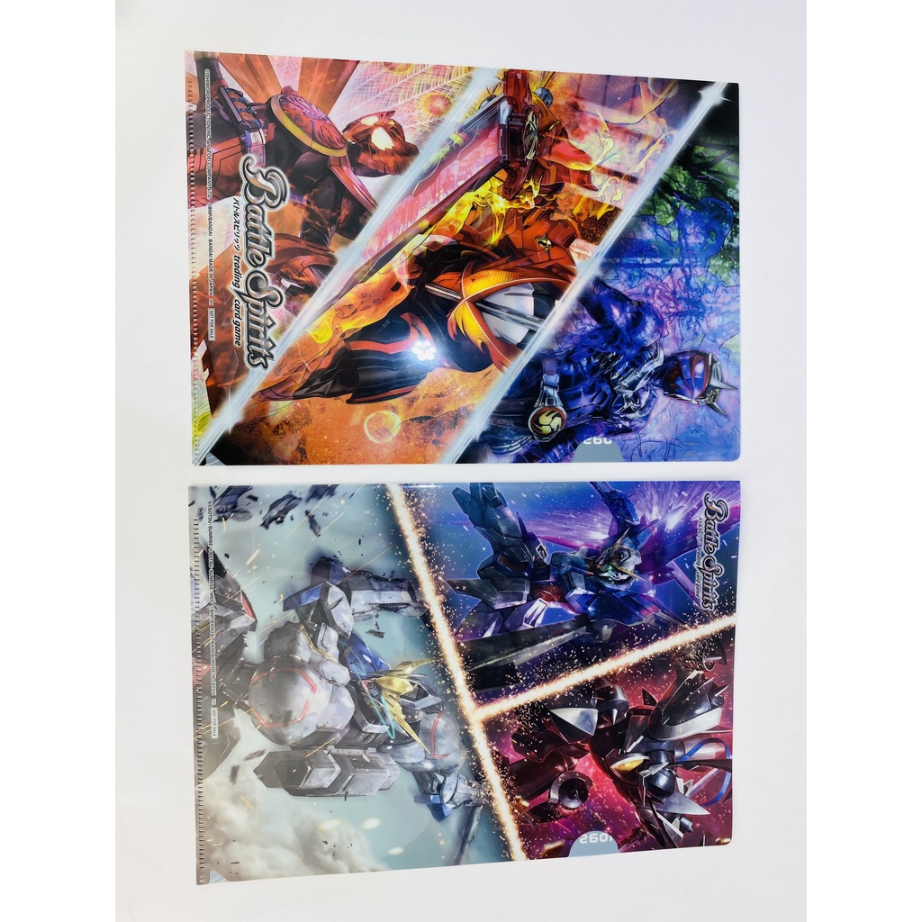 Bìa lá A4 đựng hồ sơ, Bàn đấu Battle Spirits - A4 size Clear file Playmat Battle Spirits 002 - 1 bìa nhựa cao cấp