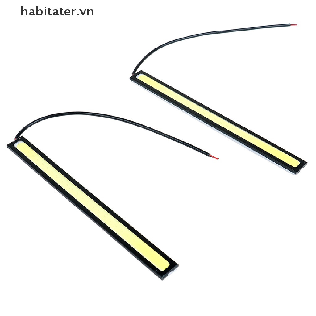 Set 2 Đèn led cob 12v Siêu Sáng Chống Thấm Nước Dành Cho Ô Tô