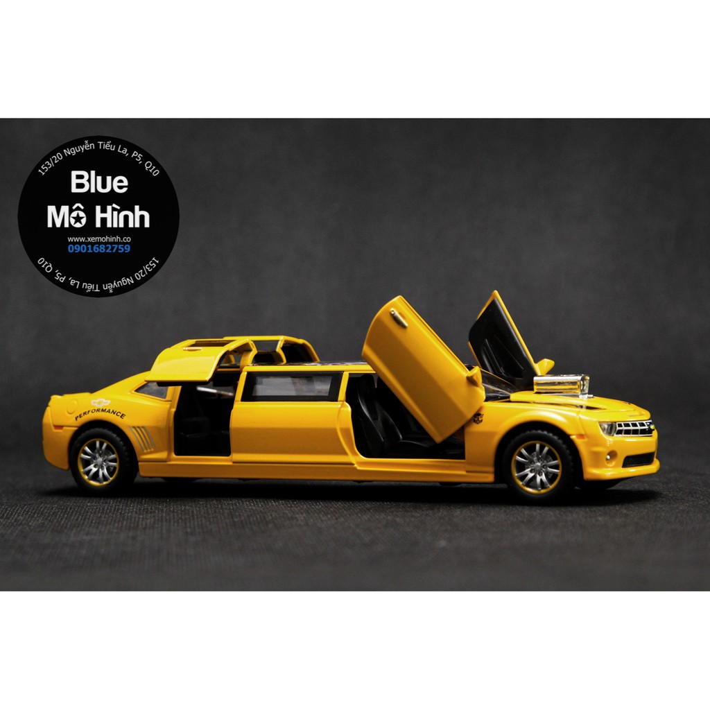 Blue mô hình | Xe mô hình Chevrolet Camaro Limousine tỷ lệ 1:32