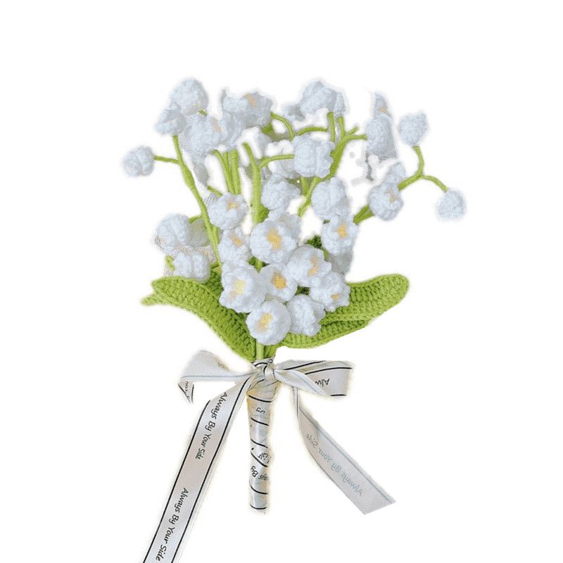 [Diy] Bó Hoa Lily Của Thung Lũng Dệt Kim Thủ Công Diy#hoa handmade#hoa len#len handmade#len đan hoa