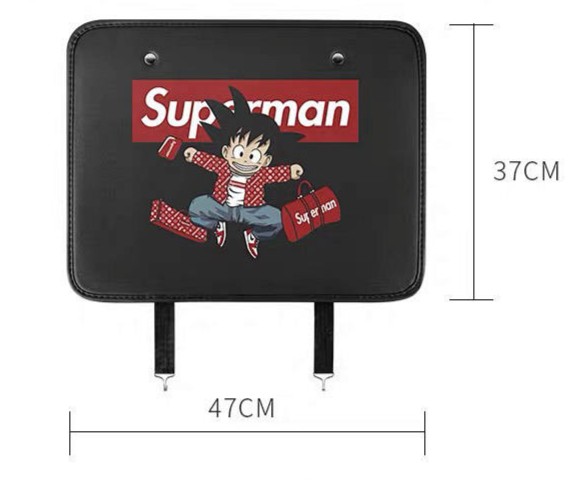 Đệm họa tiết hoạt hình chống bụi bẩn và những va đập từ trẻ em cho mặt sau ghế ô tô 7C8U