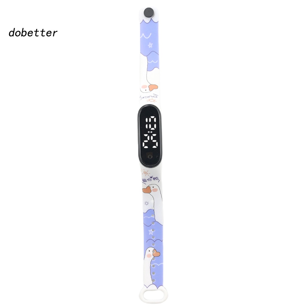 &lt;Dobetter&gt;Đồng hồ đeo tay hoạt hình đáng yêu trọng lượng nhẹ cho trẻ em