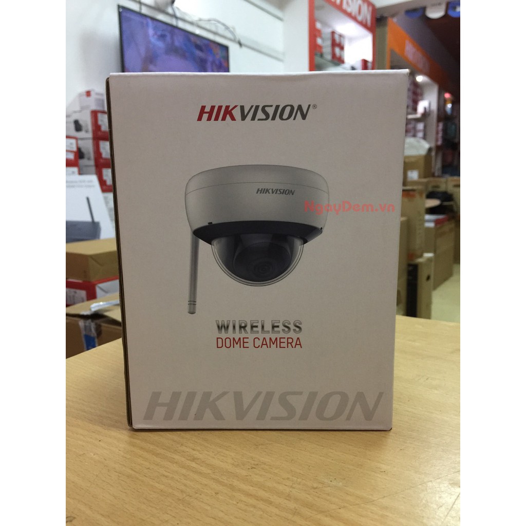 Camera Hikvision Wifi Bán Cầu 2MP IP DS-2CD2121G1-IDW1 HD 1080P - Hàng chính hãng bảo hành 24 tháng-NGAYĐEM.VN [4034]