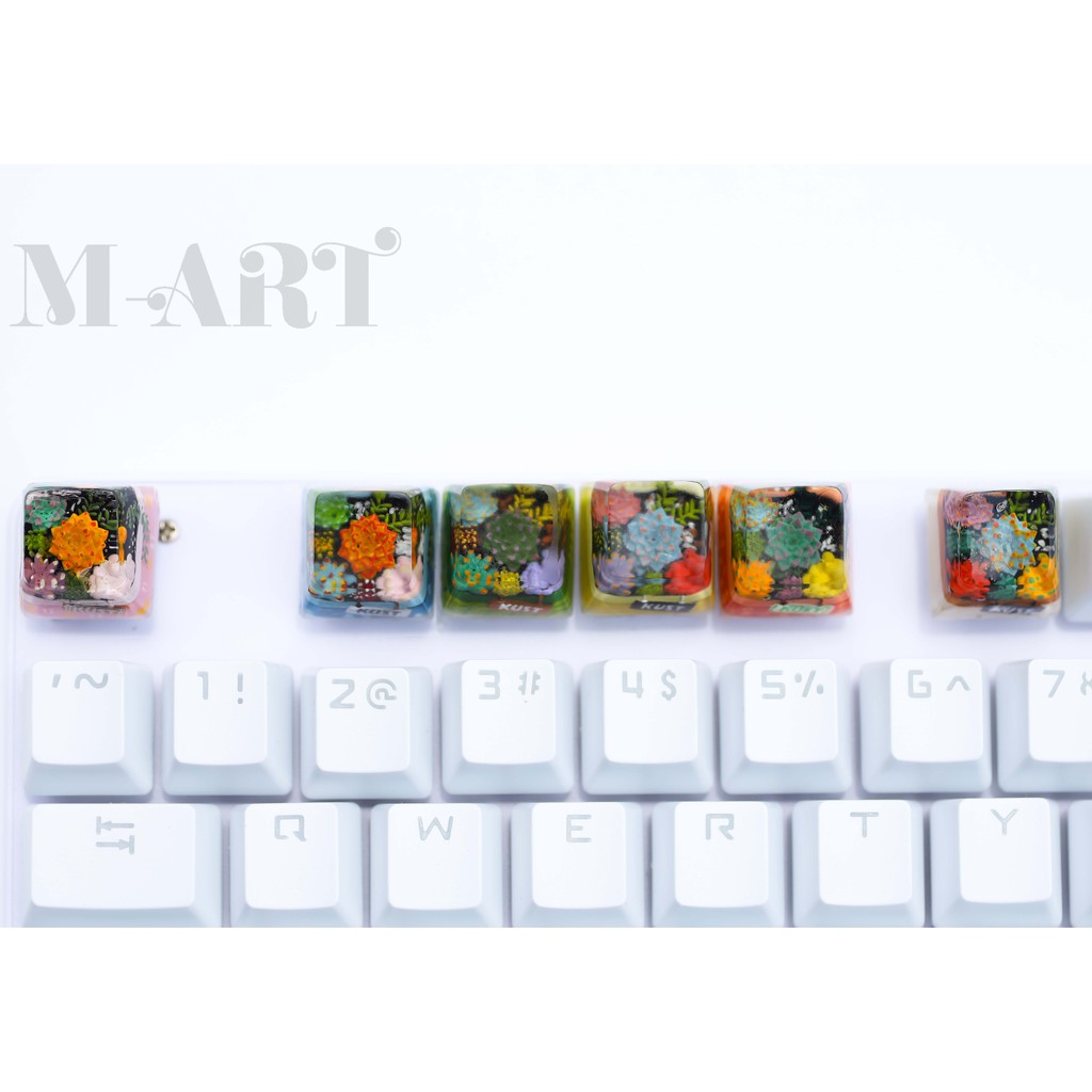 Nút bàn phím cơ sen đá SA R1 nút bàn phím resin