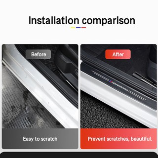 Bộ 4 Miếng Dán Trang Trí Xe Hơi bmw e90 e60 f30 f31 f10 e39 e36 e53 e46 e70 e87 e91 e92 e30 X1 X2 X3 X4 X5 X6 X7