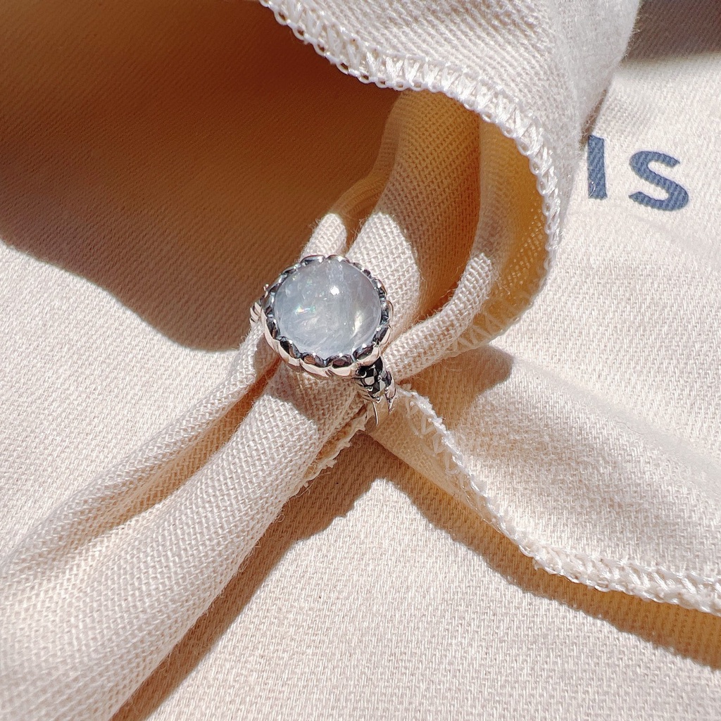 Nhẫn bạc Moonstone H.A.S