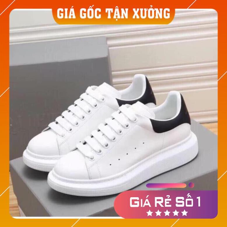 [Free ship ] Giày thể thao Nam/Nữ MCQ gót nhung đen