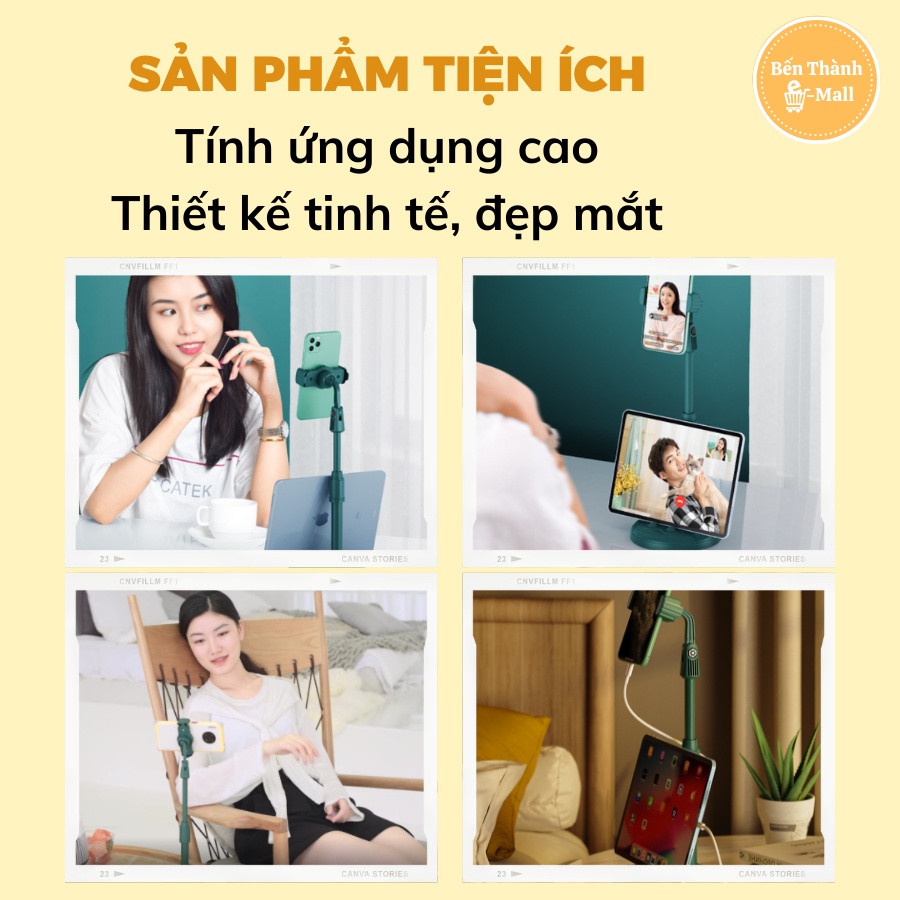 ✈️ [Freeship] GIÁ ĐỠ ĐIỆN THOẠI, IPAD, KẸP ĐIỆN THOẠI LIVESTREAM XOAY 360 ĐỘ TIỆN LỢI