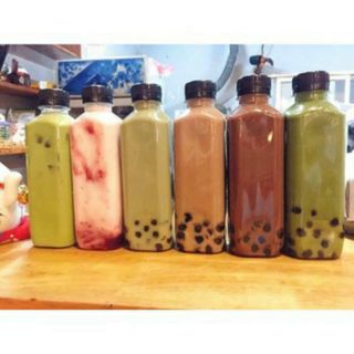 Chai nhựa nắp đen 330ml