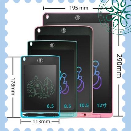-Bảng Viết Tự Xoá-Bảng Vẽ Điện Tử LCD-Bảng Điện Tử Thông Minh Cho Bé 8.5 inch, 10 inch, 12 inch