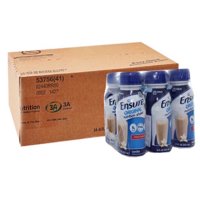 Ensure nước vani 237ml