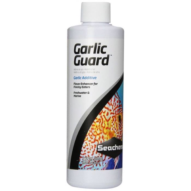 [250ML] SEACHEM GARLIC GUARD - Hỗ Trợ Tiêu Hoá Cho Cá Cảnh