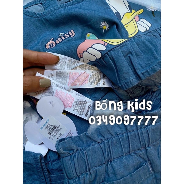 Bộ Hè Denim Bé Gái VịtDonal Daisy PR