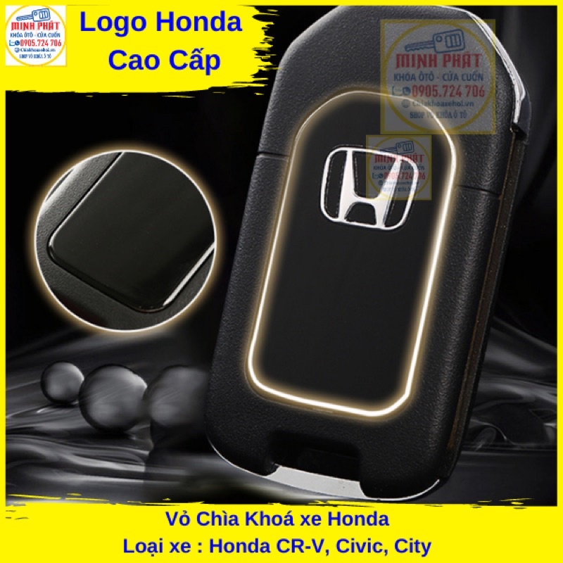 Vỏ Chìa Khoá độ gập xe Honda City và Brio mẫu V33