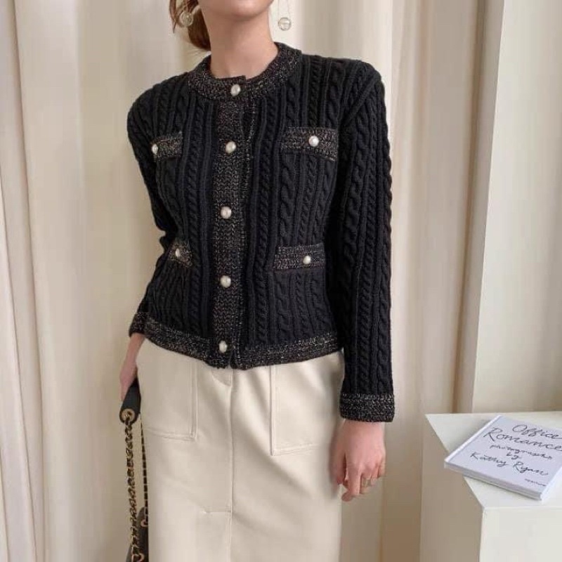 ÁO LEN CARDIGAN CÚC NGỌC SANG CHẢNH | BigBuy360 - bigbuy360.vn