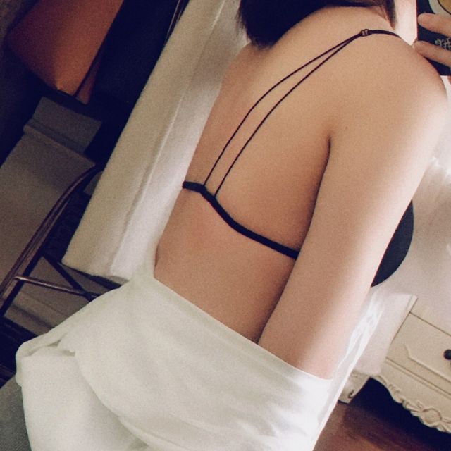 Áo bra cotton Dây mảnh thon gọn TÔN DÁNG XINH