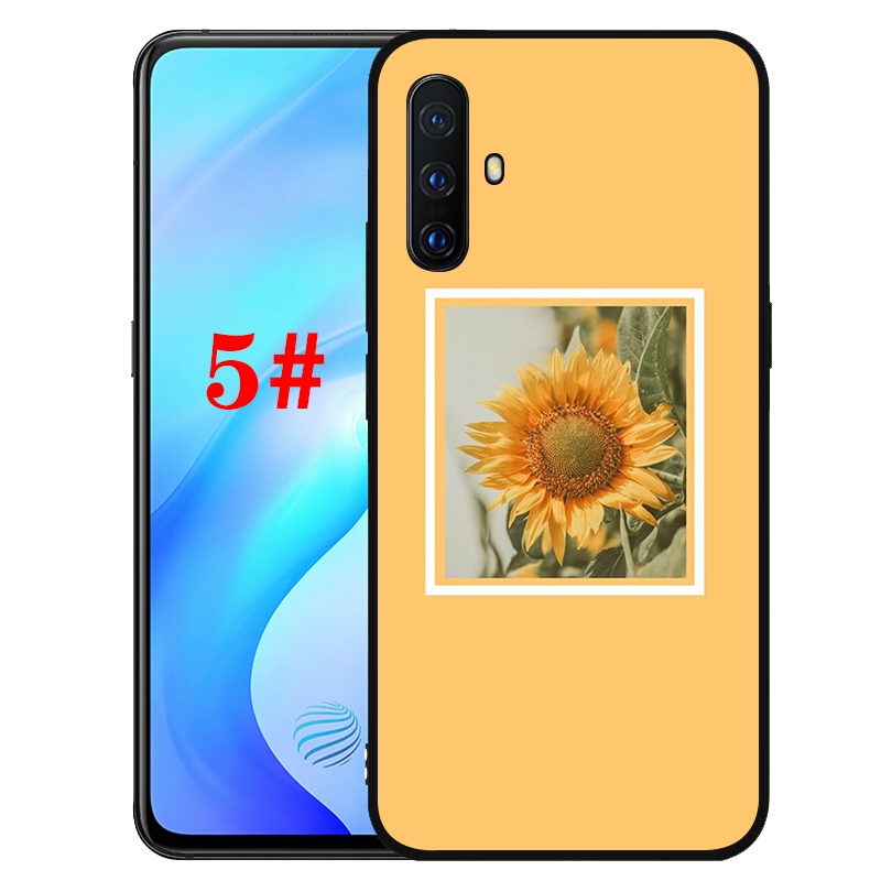 Ốp Lưng Hoa Hướng Dương Màu Vàng Sang Trọng Cho Vivo V7 Plus V9 V11 V15 V19 V20 Se Pro Y75 Y79 Y85 Y89