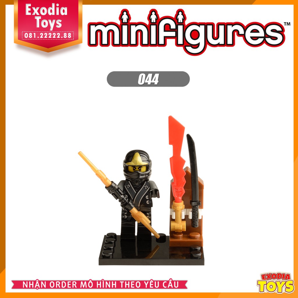 Xếp hình minifigure nhân vật Ninjago Season 3 : Master of Spinjitzu - Đồ Chơi Lắp Ghép Sáng Tạo