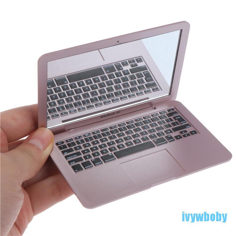 Gương Trang Điểm mini Bỏ Túi Hình laptop Dễ Thương Cho Bé Gái