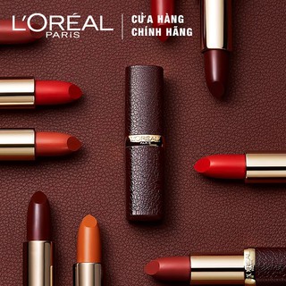 Son Lì Mượt Môi LOreal Paris Luxe Leather Limited Edition 3.7g
