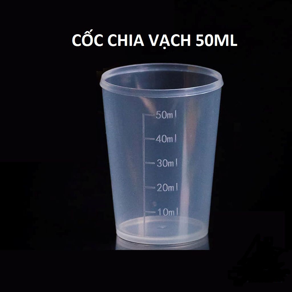 3 Cốc đong chia vạch 15ml / 30ml / 50ml / 100 ml - 3 cốc đo lường tự chọn