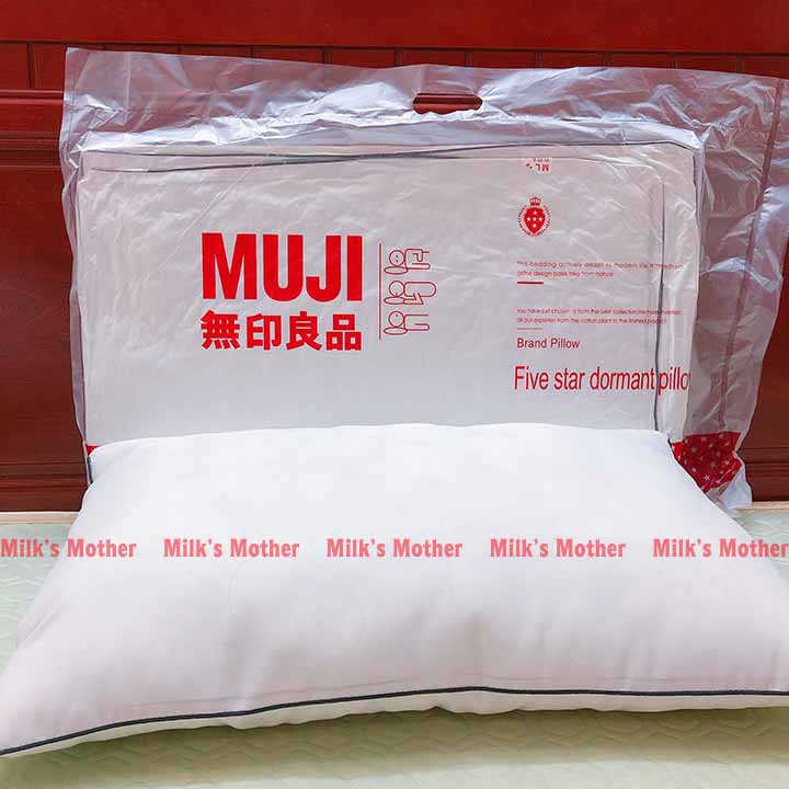 Ruột gối Muji [FREESHIP] Một đôi ruột gối bông Muji Nhật Bản cao cấp chất liệu COTTON mang lại cảm giác mềm mại êm ái