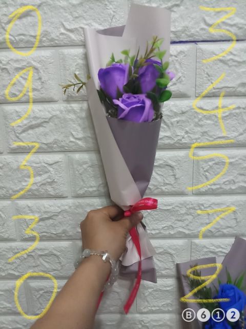 Bông sáp 3 bông mẫu mới