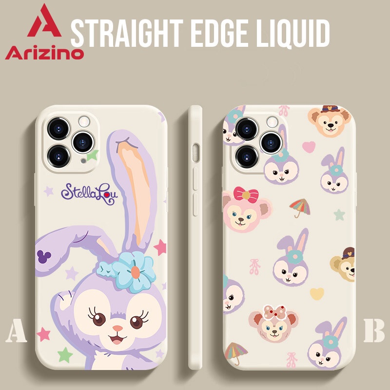 Arizino ốp lưng OPPO A15 A16 A54 A5 2020 A53 A93 A16K A76 A74 A94 A95 A31 F9 F11 Pro Reno 4F Vỏ điện thoại silicon bảo vệ ống kính hình con thỏ dễ thương