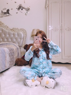 Bộ pijama tay dài quần dài