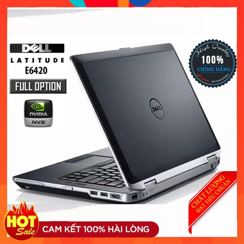 Laptop Dell latitude E6420 Core i5 2520M Ram 4G ổ cứng HDD 250G or SSD 128G cực khỏe chơi game,VP,giải trí