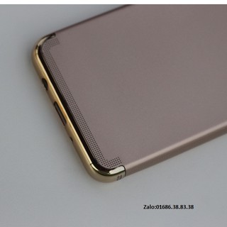 ốp 3 mảnh silicon dẻo Sam Sung J7 Prime (vang)