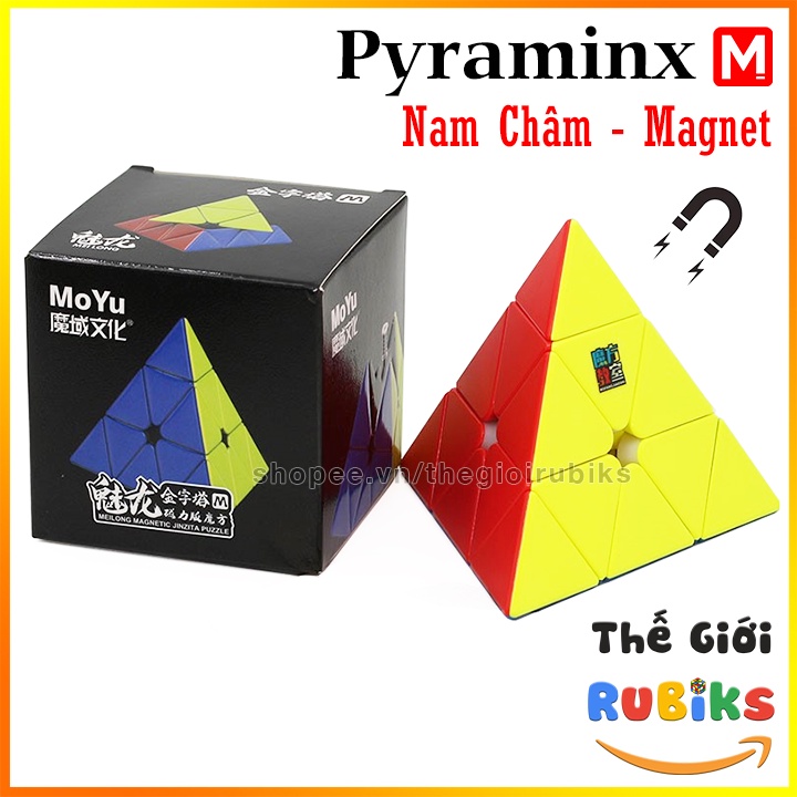 Rubik Tam Giác MoYu Pyraminx M Có Nam Châm