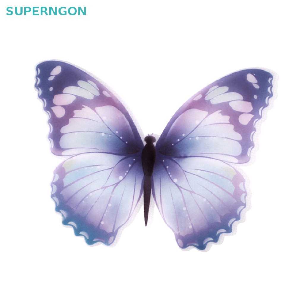 1 Set Que Cắm Trang Trí Bánh Hình Bướm