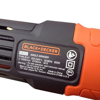 Máy Mài Góc Black&Decker G650-B1