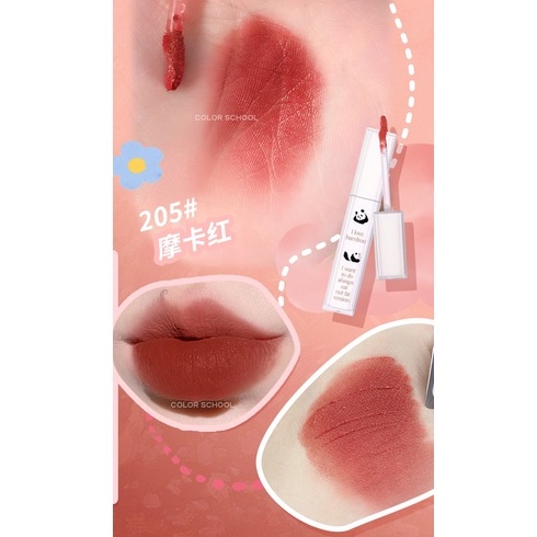 Son Kem Lì Gấu Panda COLOR SCHOOL Smoky Naked Feeling CS032