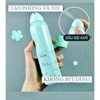 XỊT GỘI ĐẦU KHÔ CẤP TỐC CHAI XANH