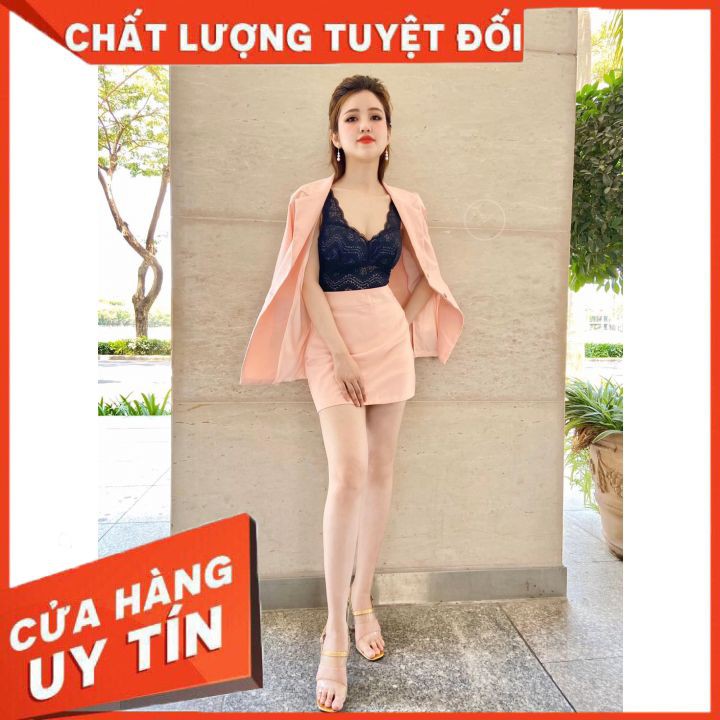 Set áo blazer chân váy, set vest hàng thiết kế, may kĩ, chất lượng cao, có nhiều màu, giá gốc xưởng may.