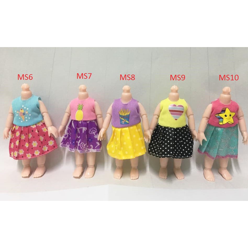 Quần áo búp bê Baboliy và Bjd 1/8