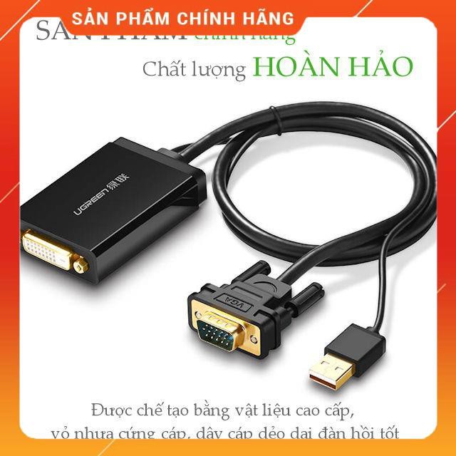 Bộ chuyển đổi VGA đực sang DVID (24+1) cái UGREEN MM119 30839 dailyphukien